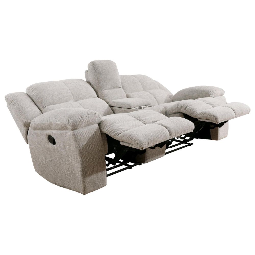 Simeon Collection Buster 3-Piece Manual Living Room Set in Opal Taupe, , large
