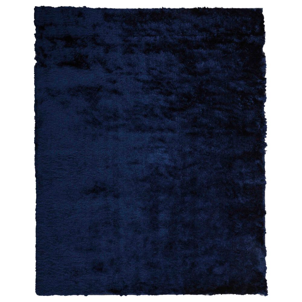 Feizy Indochine 7"6" x 9"6" Dark Blue Area Rug, , large