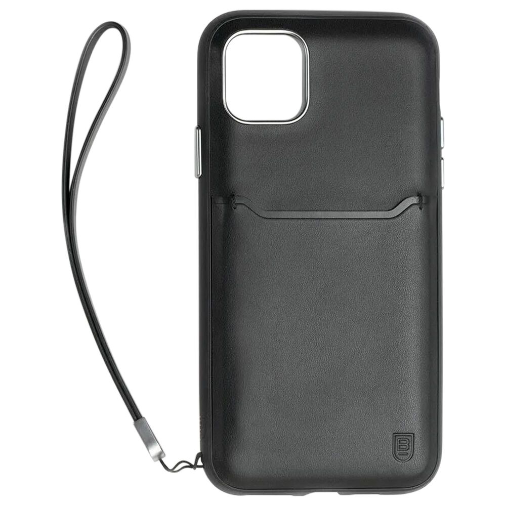 BodyGuardz Accent Wallet Case For Apple iPhone 11 Pro Max in Black, , large