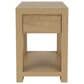 Shannon Hills Davie 1-Drawer Chairside Table in Pale Oak, , large