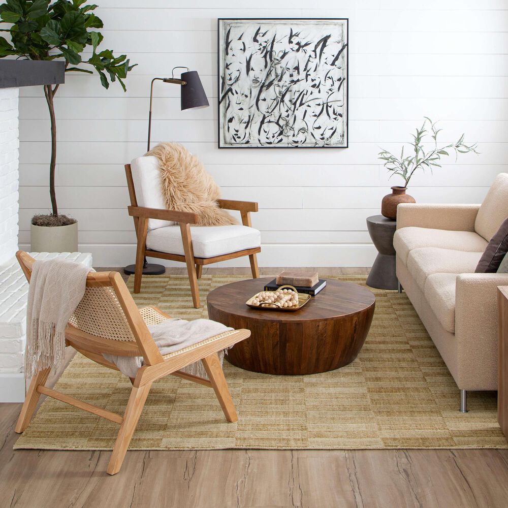 Karastan Broken Stripe 5&#39; x 8&#39; Flint Area Rug, , large