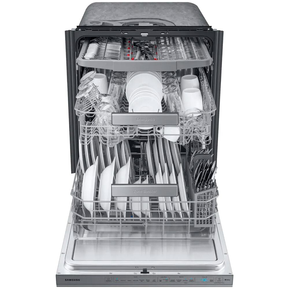 Samsung BuiltIn Dishwasher Linear Wash 39 dBA in Fingerprint Resistant