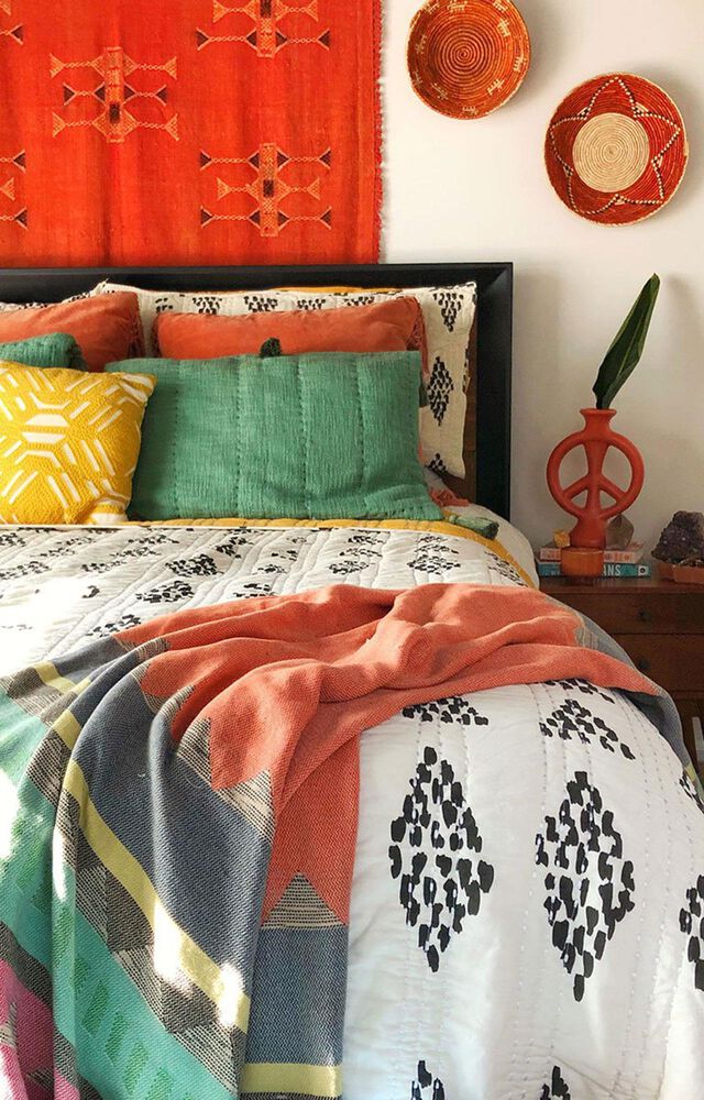 Peking Handicraft Rosperity 3-Piece Full/Queen Quilt Set in White