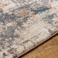 Surya Tuscany TUS-2325 Cream, Gray, Light Beige, Dusty Coral, Brown and Blue 12" x 15" Area Rug, , large