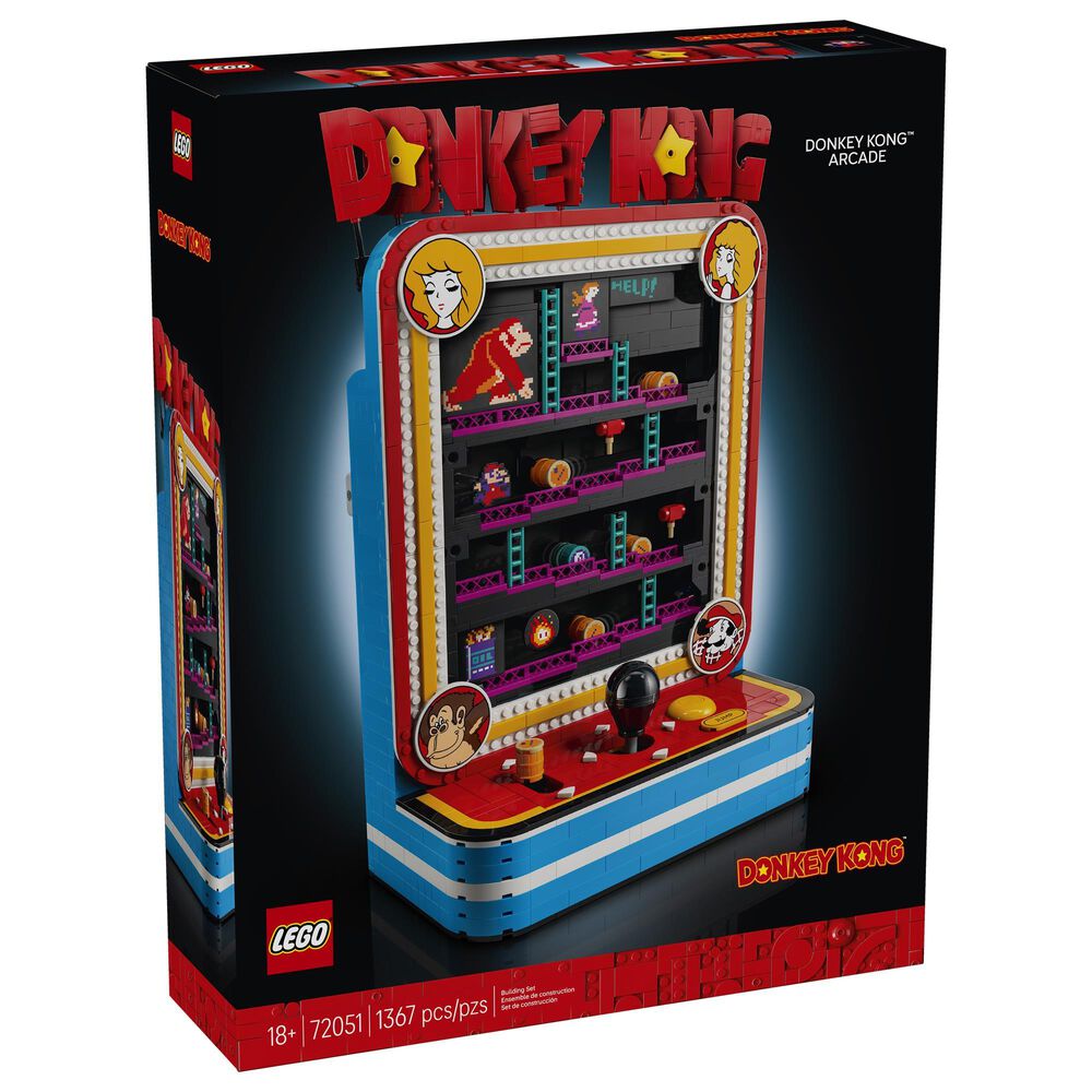 LEGO Super Mario Donkey Kong Arcade Building Set, , large