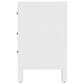 Butler Specialty Company Nora 3 Drawer Nightstand in Textured White, , large