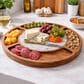 Housewares International 14" Round Acacia Serving Board with Cheese Knife in Brown, , large