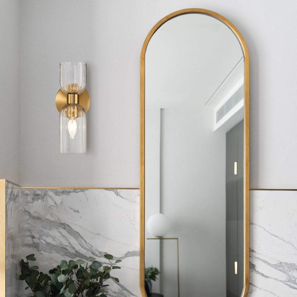 Creative Coop Josephine Wall Light in Brushed Gold, , large