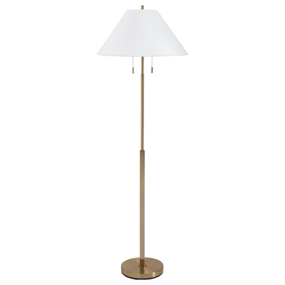 Ashley Haigwood Floor Lamp in Antiqued Gold, , large