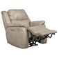 HomeStretch Galaxy Leather Power Recliner in Mushroom, , large