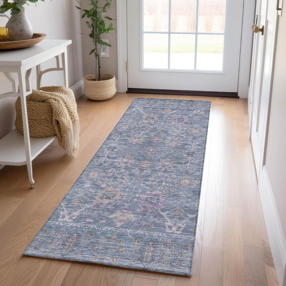 Dalyn Rug Company Solace SL9 2&#39;3&quot; x 7&#39;6&quot; Denim Runner, , large
