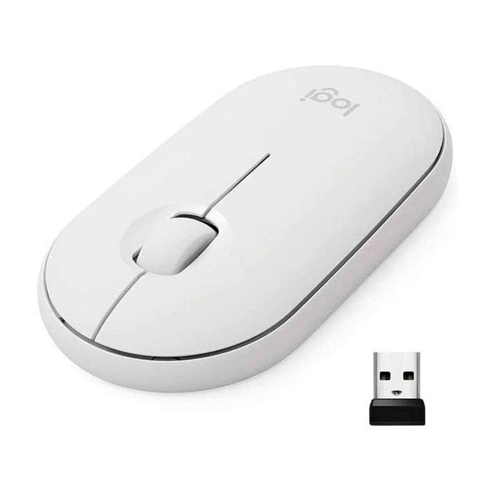 Logitech Pebble Wireless Mouse M350 in White, , large