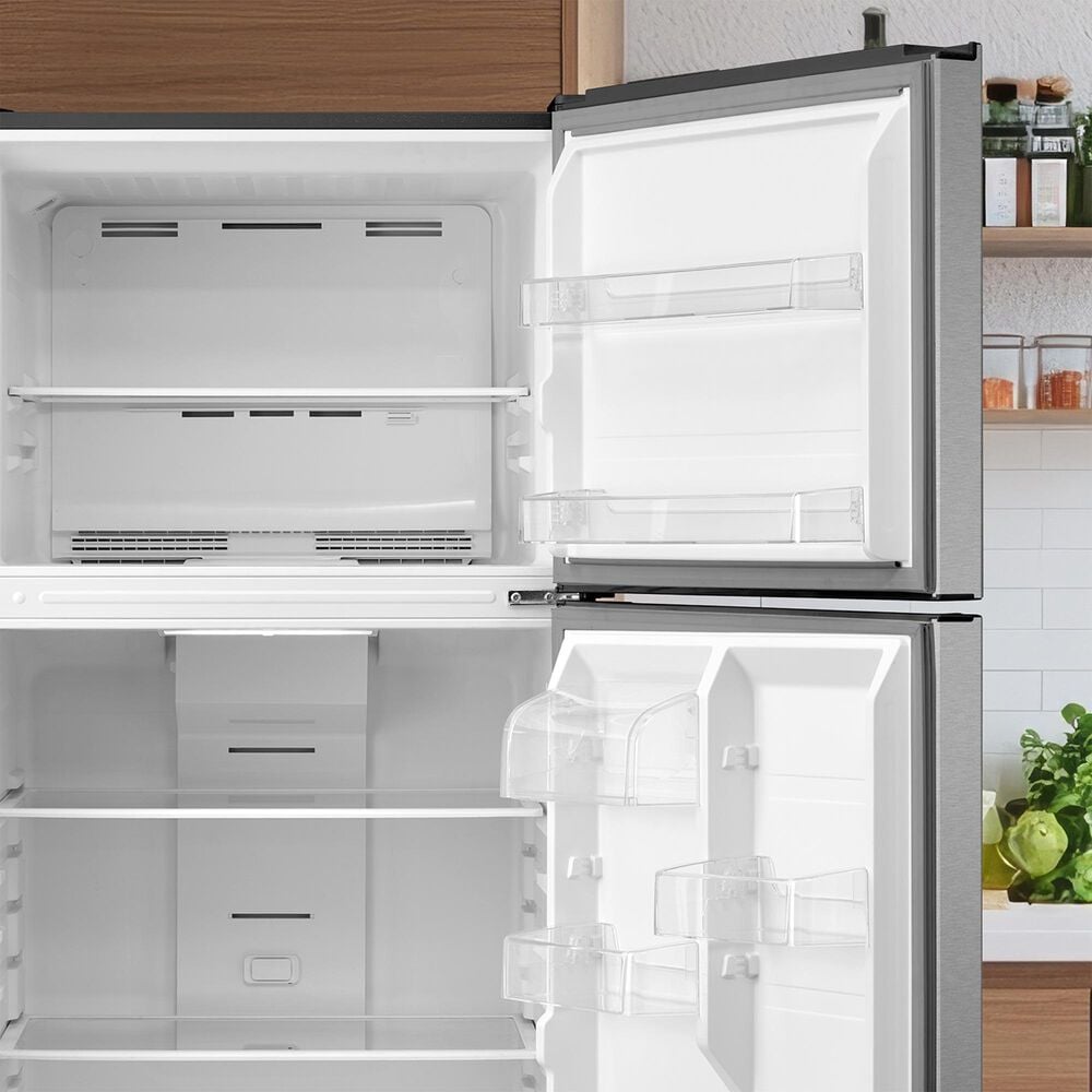 Element 18.1 Cu. Ft. Top Freezer Refrigerator in Stainless Steel, , large