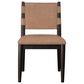 Urban Home Koko Synthetic Leather Dining Chair in Minx, , large