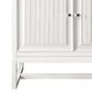 James Martin Vanities Athens 30" Single Bathroom Vanity in Glossy White with 3 cm Arctic Fall Solid Surface Top and Rectangular Sink, , large