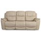 Flexsteel Crew Power Sofa and Loveseat Set in Pebble, , large