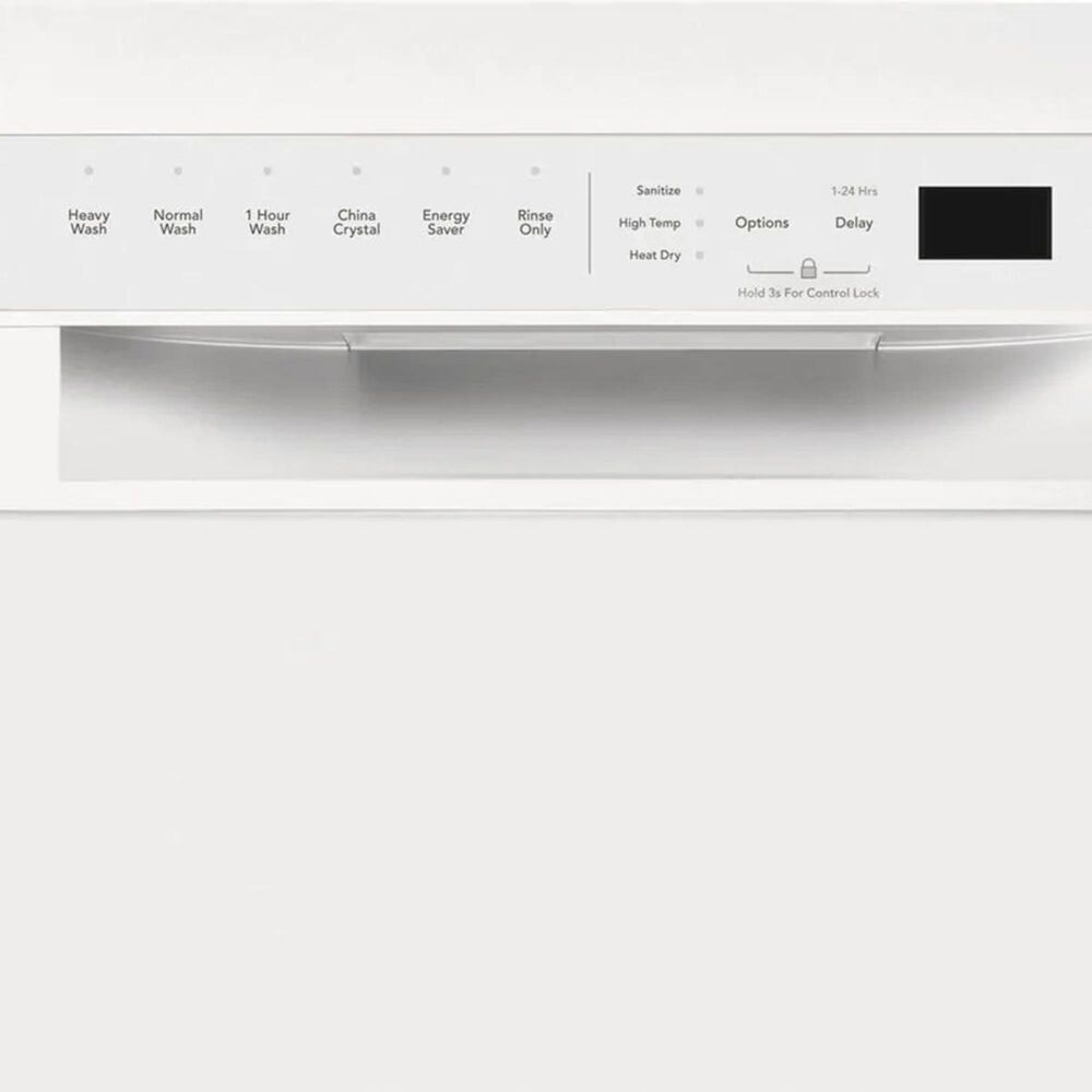Frigidaire 18&quot; Built-In Dishwasher in White, , large