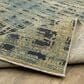 Oriental Weavers Reed RE07B 5"3" x 7"6" Beige and Blue Area Rug, , large