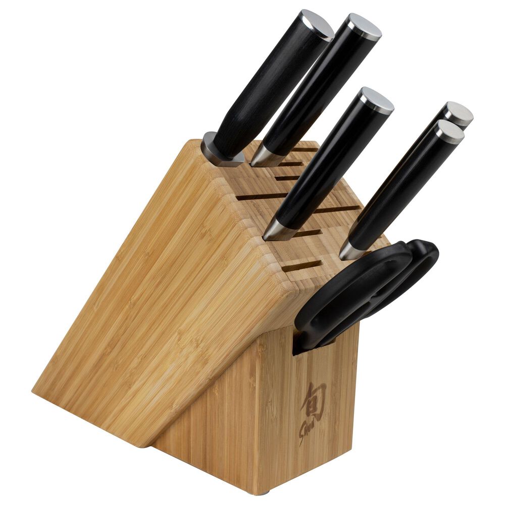 Shun Classic 7-Piece Essential Block Set in Ebony, , large