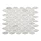 Marazzi Haven Point Candid Virtue 1" x 2 3/8" Natural Stone Mosaic Sheet, , large
