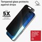 Zagg InvisibleShield XTR Privacy Glass Screen Protector for Apple iPhone 17 in Clear, , large