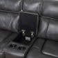 Steve Silver Provo 6-Piece Dual Power Chaise Sectional in Smoked Grey, , large