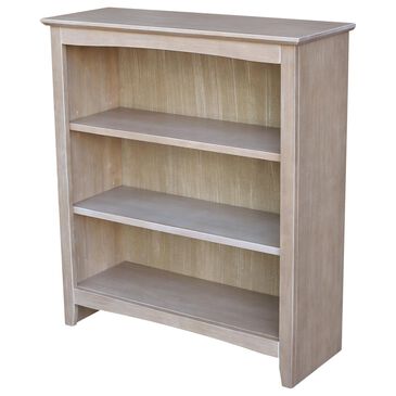 International Concepts Shaker 36" Bookcase in Washed Gray Taupe, , large