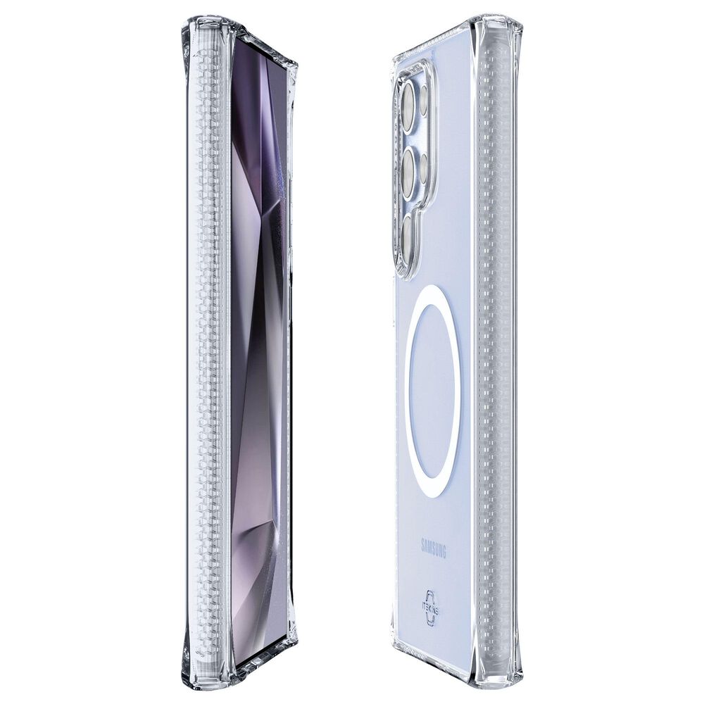 ITSkins Hybrid R Clear Magsafe Case for Samsung Galaxy S25 Ultra in Transparent, , large