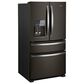 Whirlpool 24.5 Cu. Ft. French Door Refrigerator in Black Stainless Steel, , large