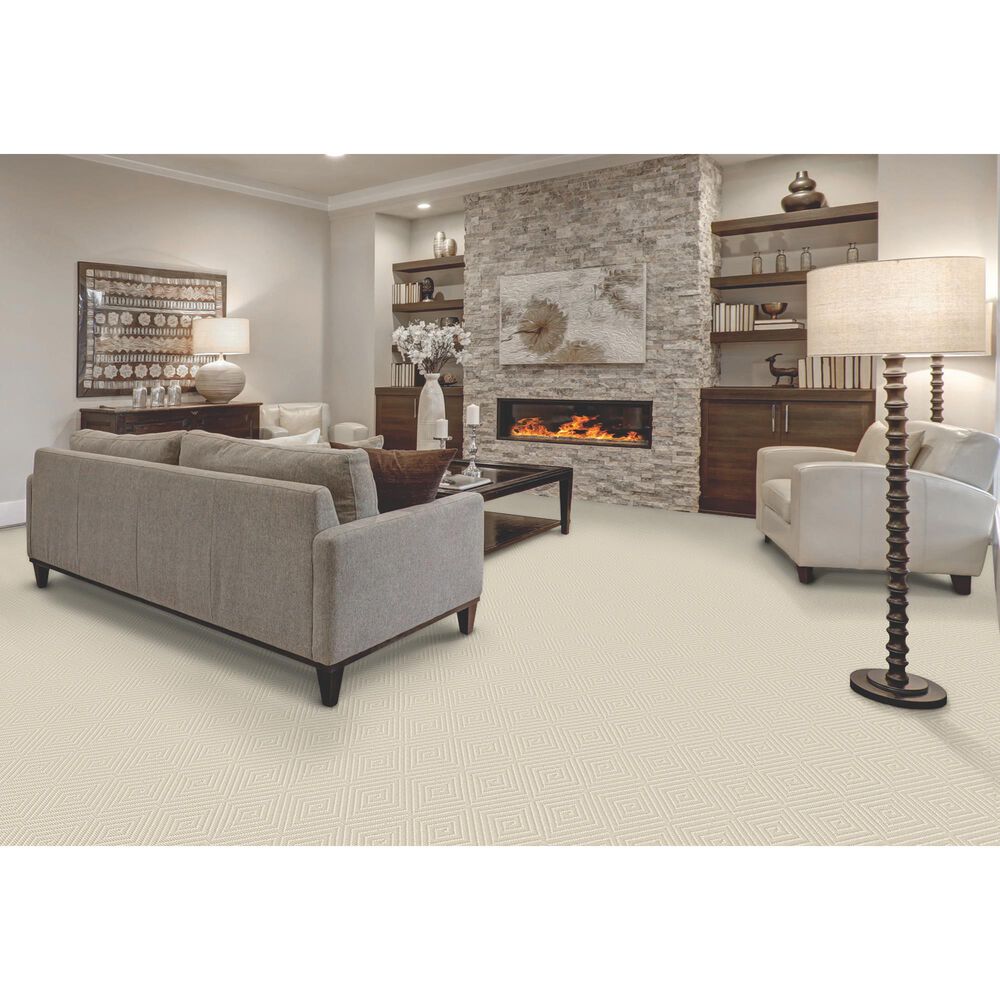 Stanton Tunisia Remix Carpet in Oyster, , large