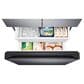 Samsung 17.5 Cu. Ft. French Door Refrigerator in Black Stainless Steel, , large