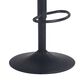 Zuo Modern Salem Bar Stool in Red and Black, , large