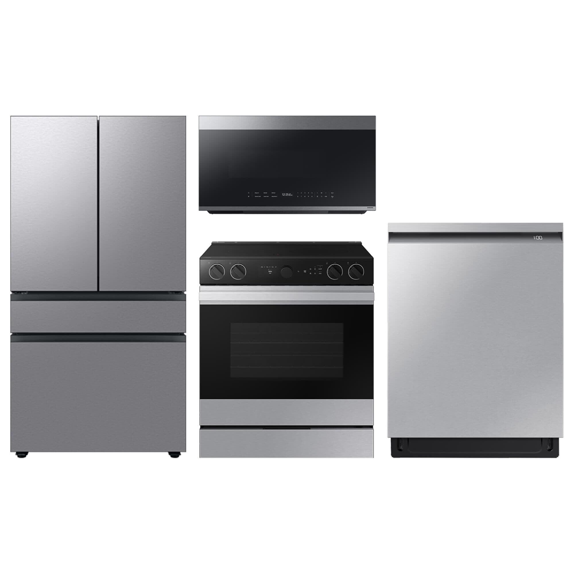 Samsung 4 Piece Kitchen Package in Stainless Steel