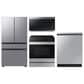Samsung 4 Piece Kitchen Package in Stainless Steel, , large