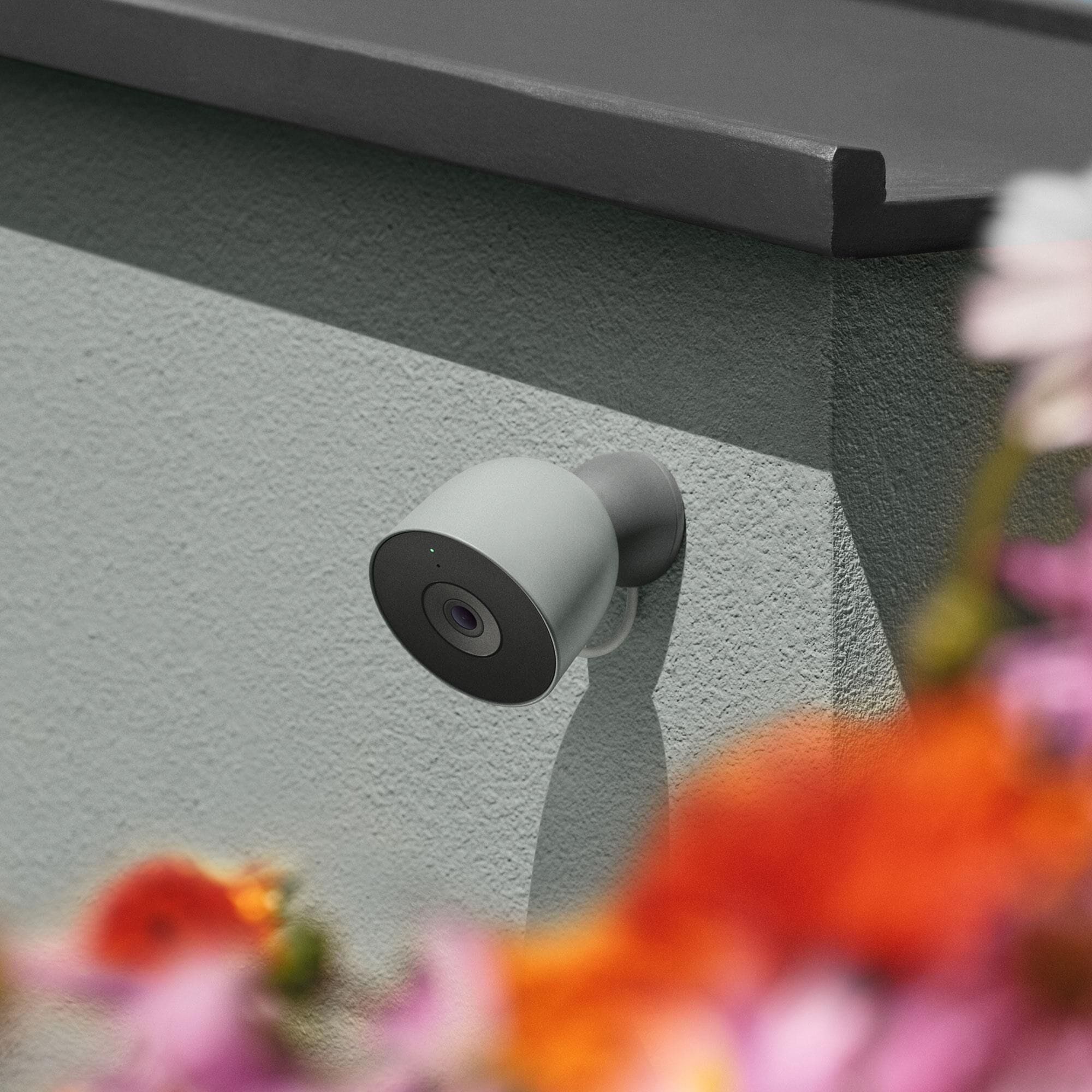 Google Nest Outdoor Smart Security Camera in Hazel (2rd Gen)