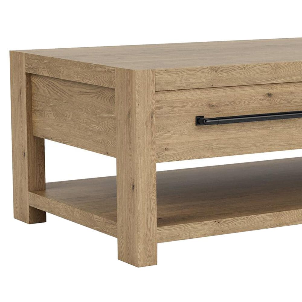 Shannon Hills Davie Rectangular Coffee Table in Pale Oak, , large