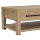 Shannon Hills Davie Rectangular Coffee Table in Pale Oak, , large