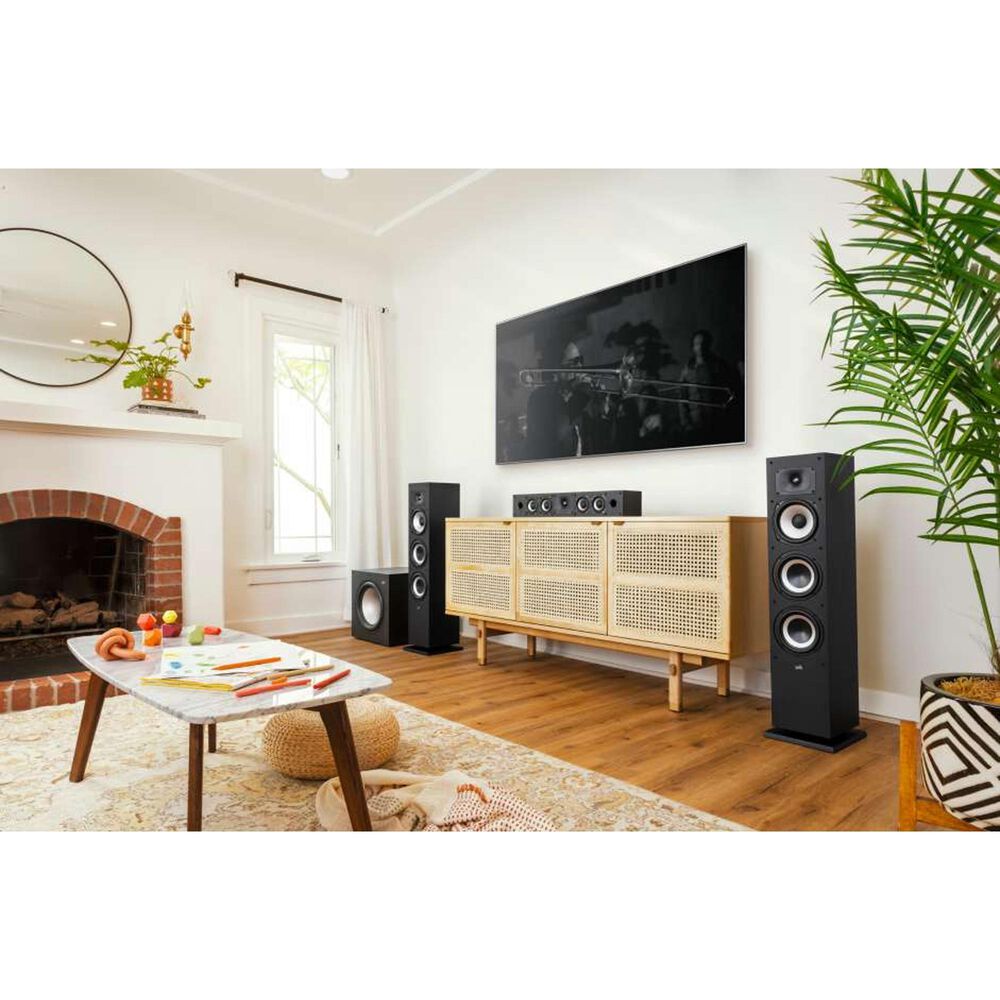 Polk Audio Slim Low Profile Speaker in Black, , large