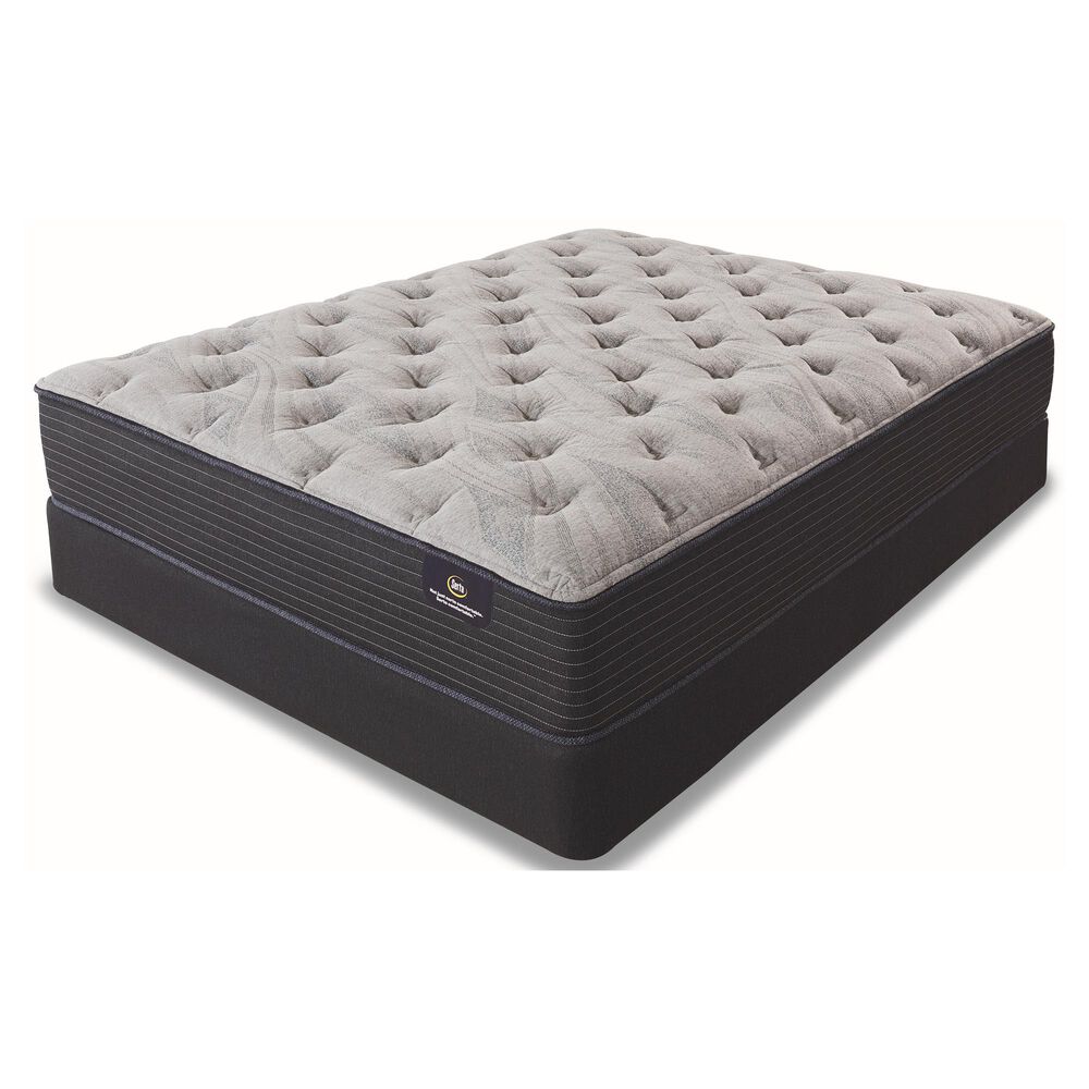 Serta Luxe Edition Midas Firm Queen Mattress with High Profile Box ...