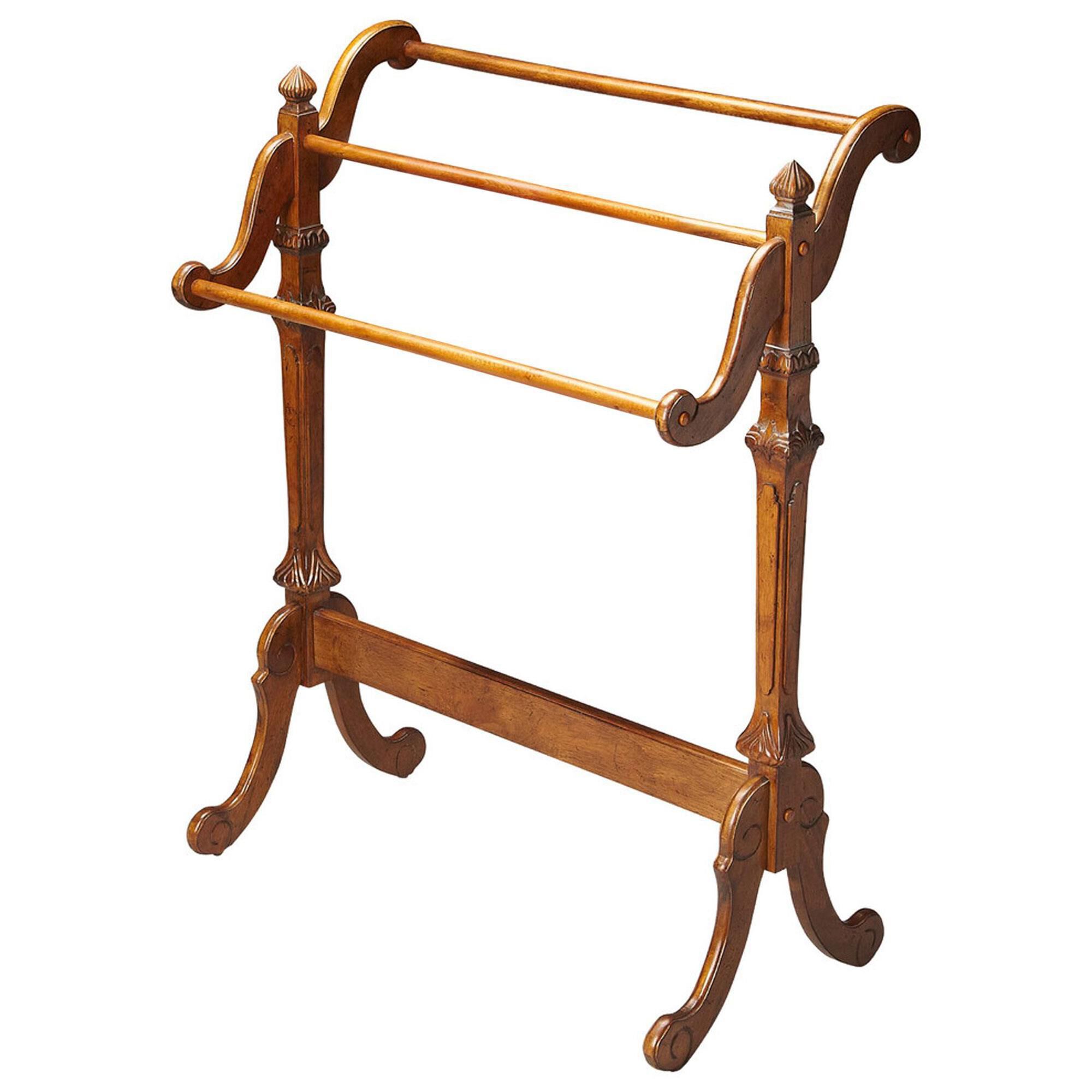 Butler Newhouse Blanket Stand in Vintage Oak NFM