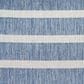 Nourison Positano POS03 Navy and Ivory 4" x 6" Indoor/Outdoor Area Rug, , large