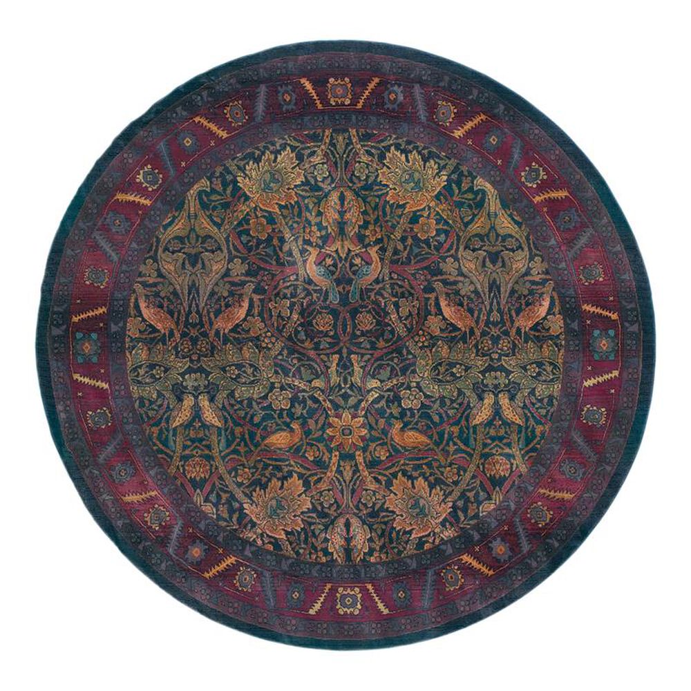 Oriental Weavers Kharma 470X4 6" Round Red Area Rug, , large