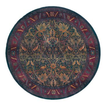 Oriental Weavers Kharma 470X4 6" Round Red Area Rug, , large