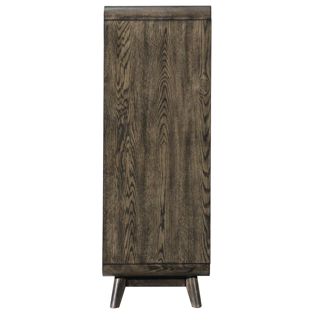New Heritage Design Rex 5-Drawer Chest in Walnut, , large