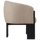 Coaster Valdez Barrel Back Accent Chair in Beige, , large