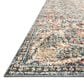 Loloi II Saban 2"7" x 8" Blue and Spice Runner, , large
