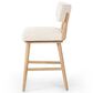 Four Hands Cardell Swivel Counter Stool in Washed Natural Parawood, , large