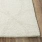 RIZZY Harmony Geometric 8"9" x 11"9" Ivory Area Rug, , large