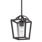 Golden Lighting Mercer 1-Light Mini Pendant in Matte Black, , large