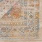 Momeni Izmir IZ-04 5" Round Tan, Blue and Rust Area Rug, , large